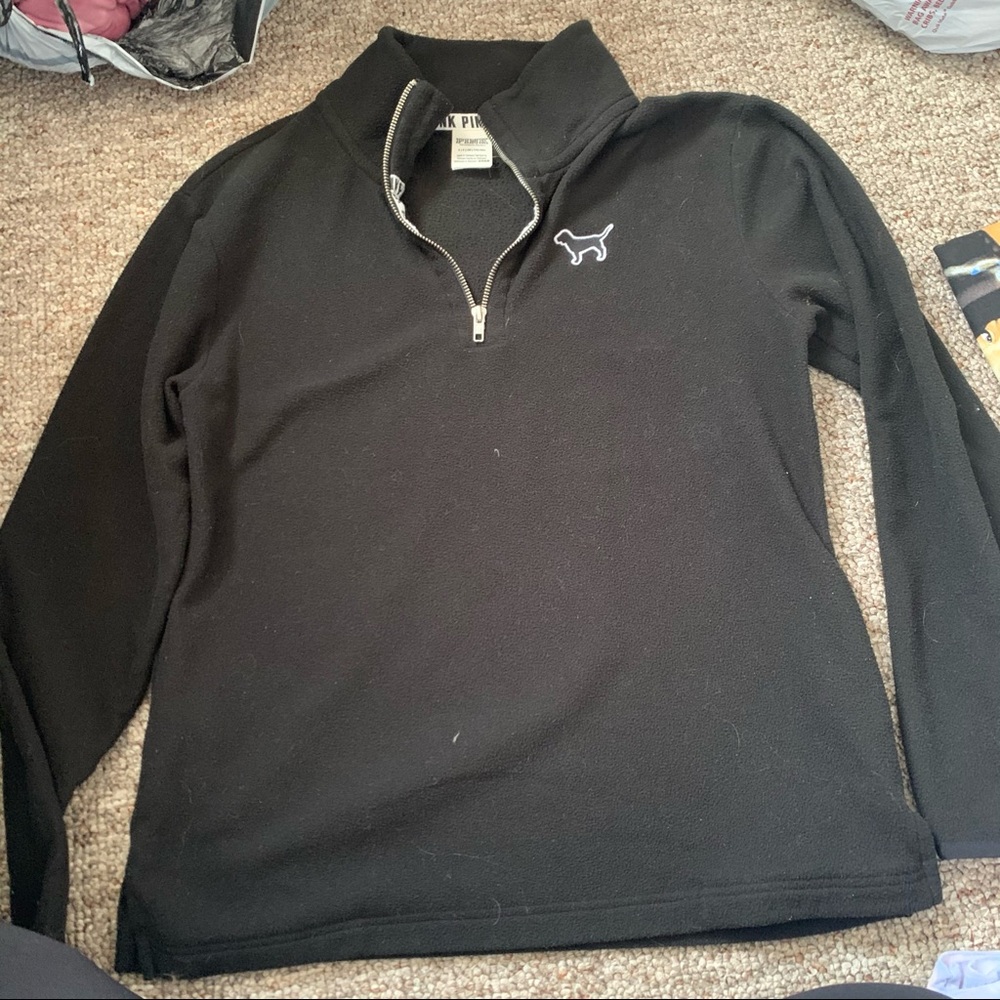 VS Pink Quarter Zip